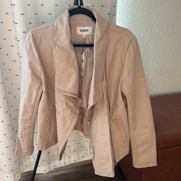 BB Dakota Jackets & Blazers - BB Dakota Faux Leather Jacket